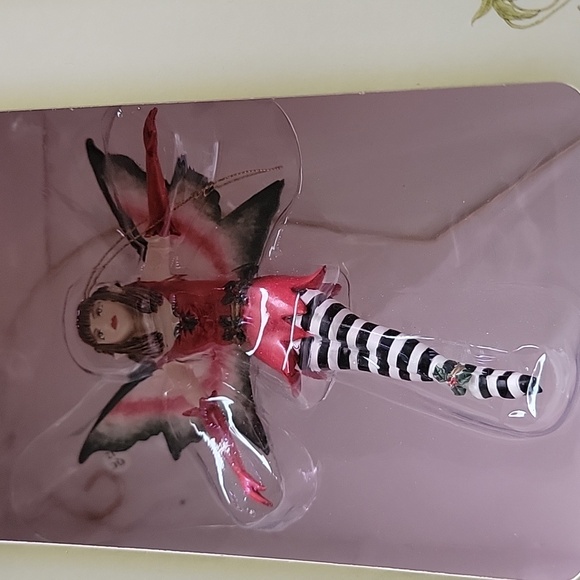 Fairy Divas Holly Diva Christmas Ornament  2002  Retired New in Box - Picture 2 of 5